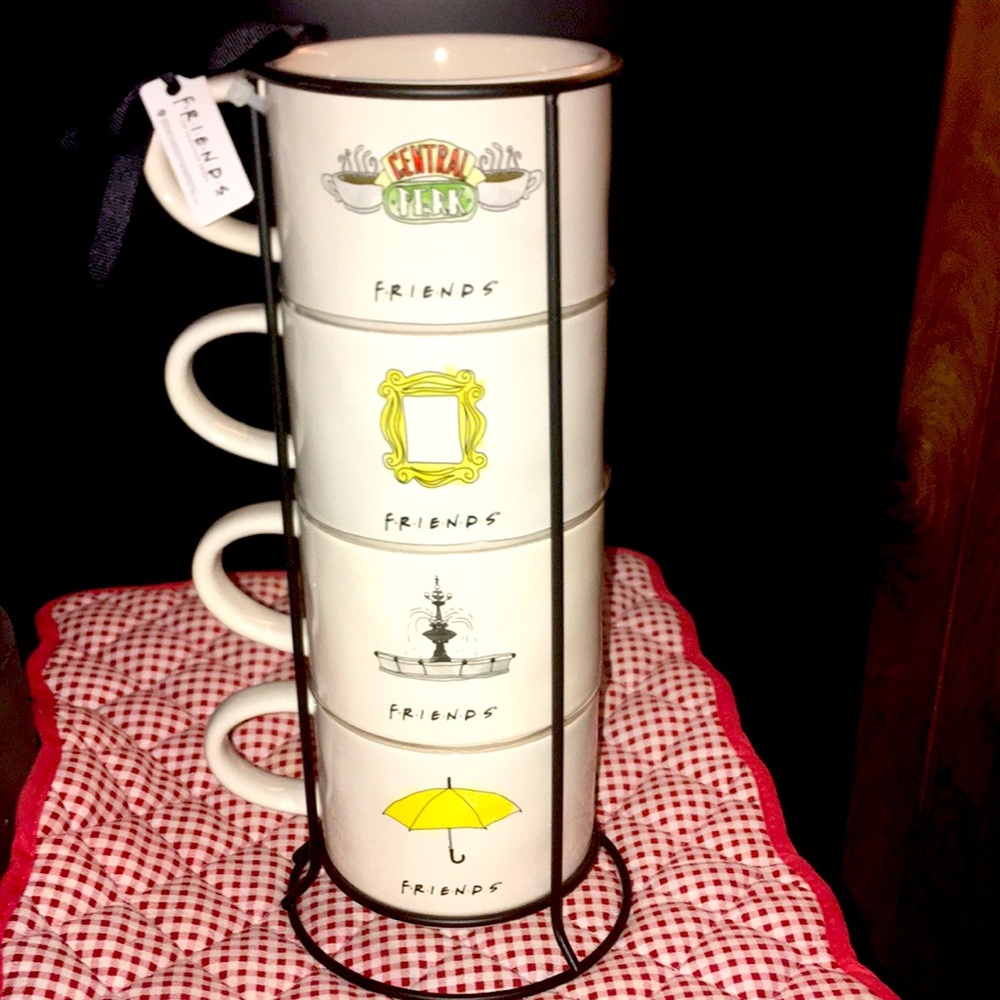 Rae Dunn Friends collection mugs